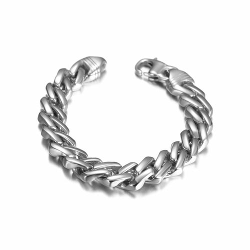 Cuban Chain Bracelet with Lobster Clasp