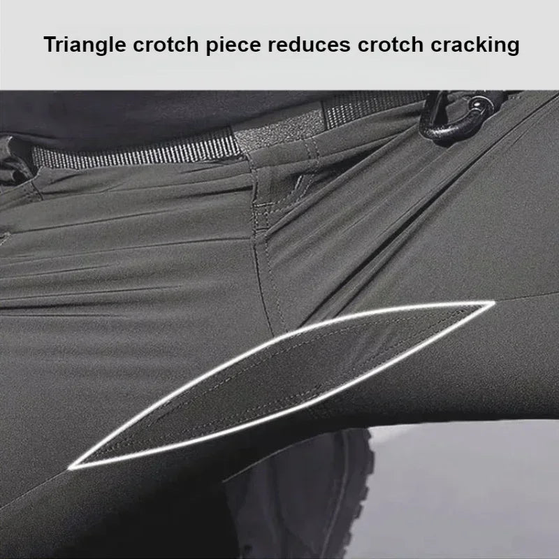 5XL 6XL Winter Outdoor Keep Warm Assault Wear Resistant Multiple Pockets Long Trousers Soft Shell Mountaineering Tactical Pants